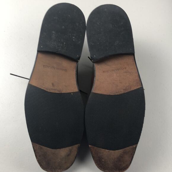 Mens Banana Republic Brown Leather dress shoes 9.5 main image 2